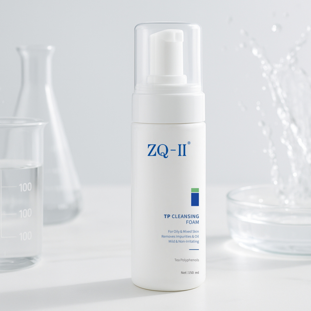 Espuma de limpeza ZQ-II TP: potência suave para uma limpeza profunda e refrescante