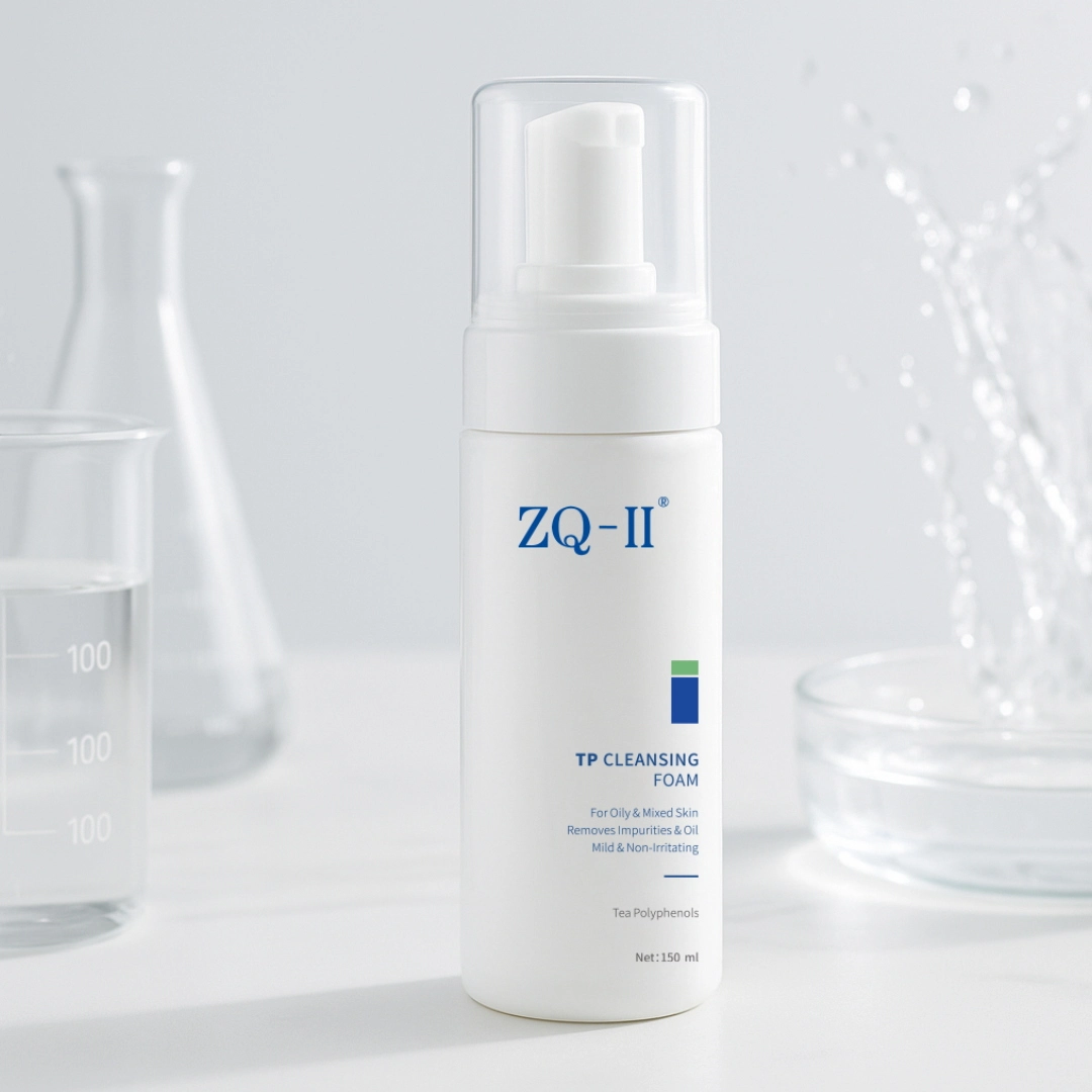 Espuma de limpeza ZQ-II TP: potência suave para uma limpeza profunda e refrescante