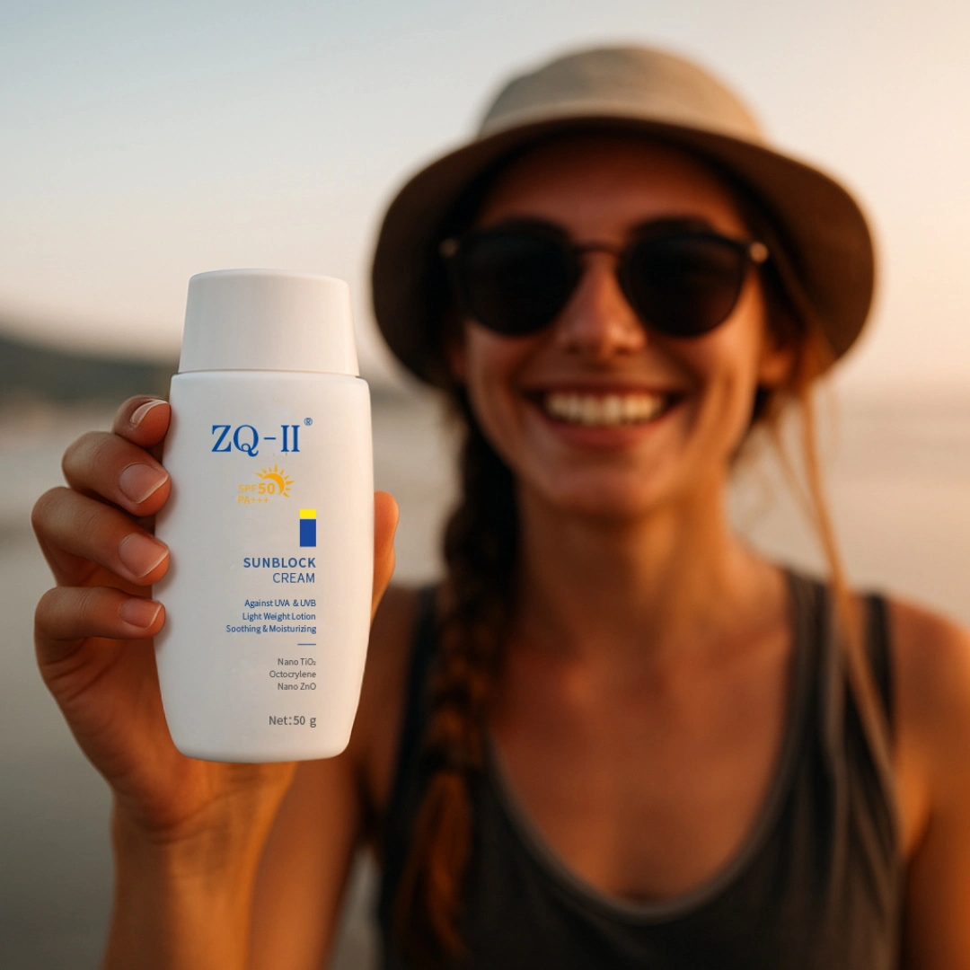 Creme de protetor solar ZQ-II: sua pele diária essencial-não apenas para o verão!