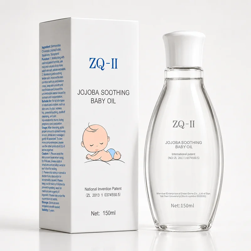 Óleo calmante para bebês de jojoba