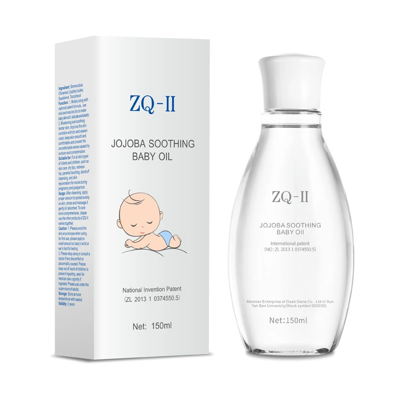 Óleo calmante para bebês de jojoba